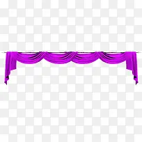 紫色帷幕