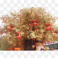 财神爷和许愿树