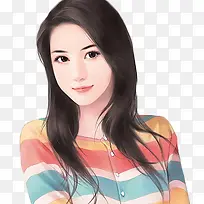 现代美女