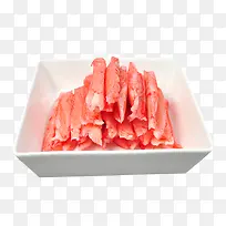 火锅涮菜蟹肉条