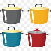 彩色电蒸锅