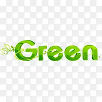 绿色环保主题海报矢量素材