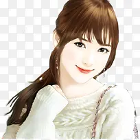 现代美女