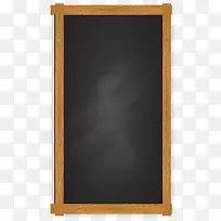 木质边框小黑板