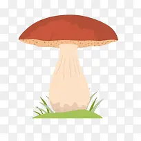 简约手绘蘑菇
