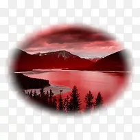 摄人心魄湖景