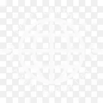 世界地球日快乐白色艺术字