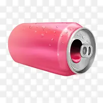 粉色易拉罐