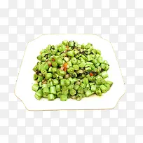 榄菜肉碎四季豆