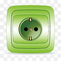 绿色环保插座
