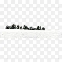 雪地景色图