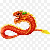 端午节龙舟金龙中国风