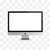 黑色边框苹果电脑屏幕卡通