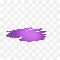 紫色水彩涂鸦