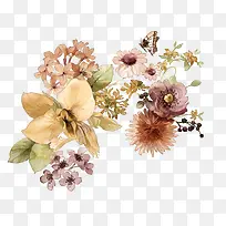 卡通蝶恋花