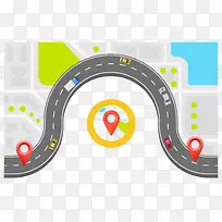 行驶道路矢量