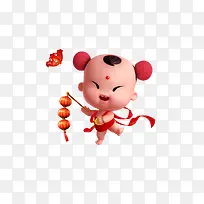 中国卡通福娃素材
