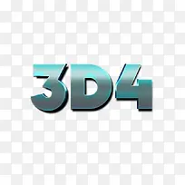 3D立体标题海报必备字体