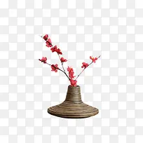 竹艺花瓶摆件 东南亚样板房客厅