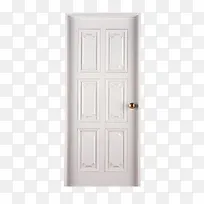 白色的门