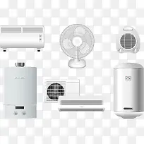 家用电器矢量素材