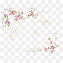 时尚花边
