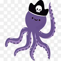 紫色章鱼海盗
