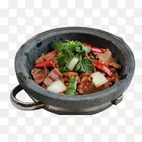 石锅山西黄牛肉