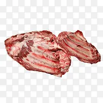 新鲜猪肉排骨