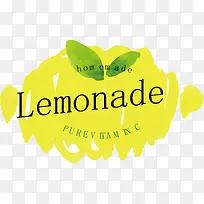 水彩柠檬logo