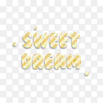 sweetdream艺术字