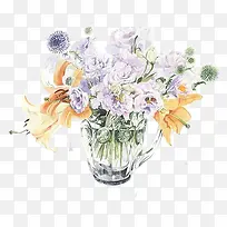 紫色锦带花