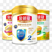 黄色大气立体金领冠澳洲奶粉