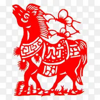 剪纸素材模板