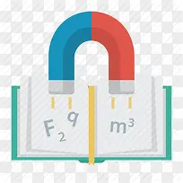 扁平物理公式图标
