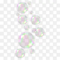多彩气泡PNG免抠图素材