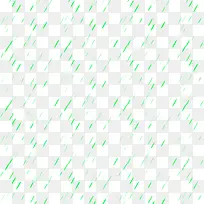 绿色雨点免抠效果图案