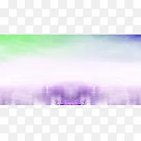 紫色绿色光效背景