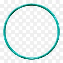 绿色 装饰 环  装饰 圆圈