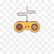 电子游戏机插画素材