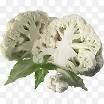 天然蔬菜 菜花白色植物