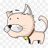 手绘卡通小猫