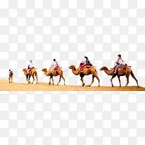 骆驼沙漠骑着
