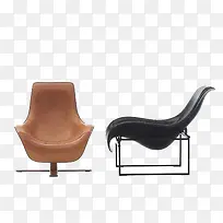 现代简约装饰椅子两个