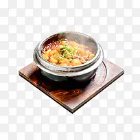 土豆石锅饭