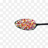 勺子里的彩虹糖