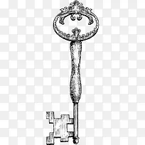 复古钥匙装饰