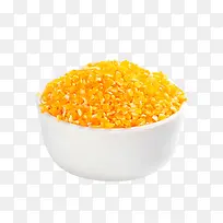 小碗玉米糁