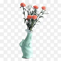 花卉陶瓷花瓶