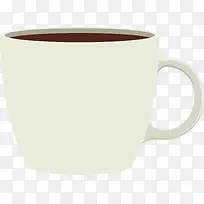 卡其色传统咖啡杯